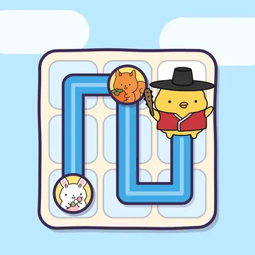 밤티 한붓그리기 app icon